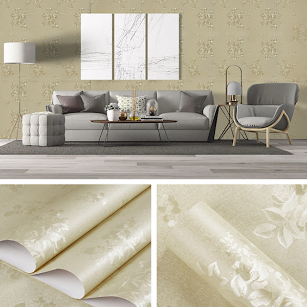 САМОЛЕПЉИВА ТАПЕТА – IVORY ROSES TM-05-D - Слика 4